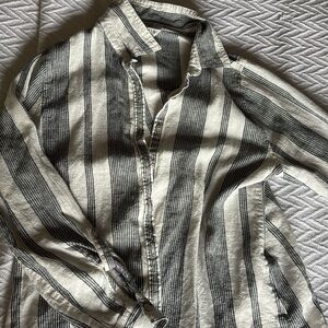 Striped Black and White Shirt